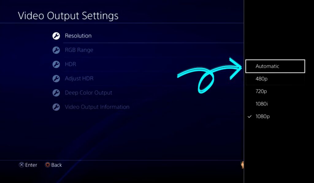 Best ps4 resolution settings for ps4 ps5