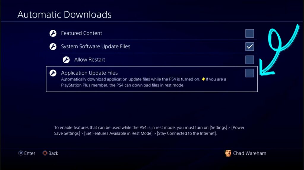 Best ps4 automatic downloads settings