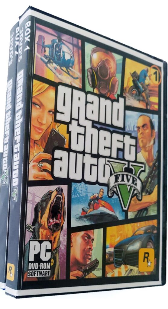 rockstar games GTA 5 Game CD player 