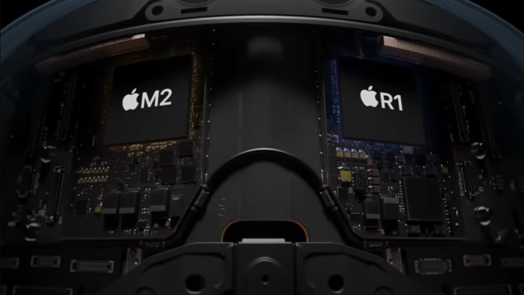 apple vision pro review M2 and R1 chip