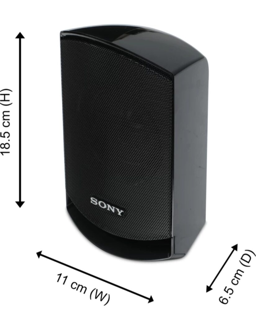 Sony SA-D40 comes with a comprehensive speaker system