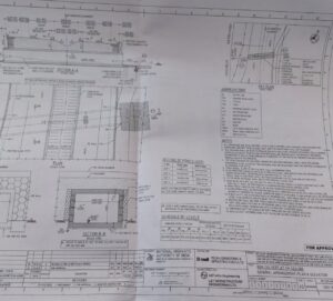 box culvert plan and elevation drawing