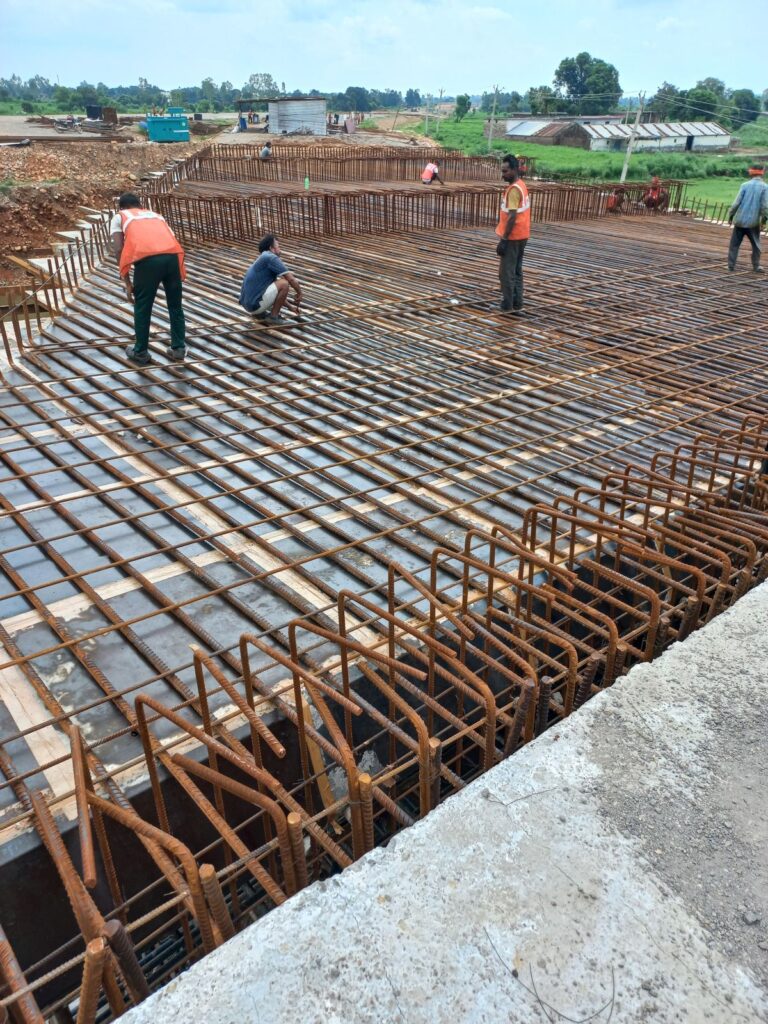 Bar bending schedule Of BOX CULVERT 1X 7.8X3.2M size