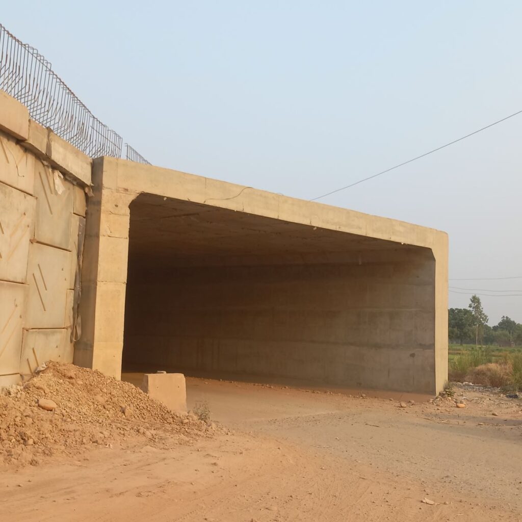 BOX CULVERT OF SIZE 1X 6.0X2.5 M